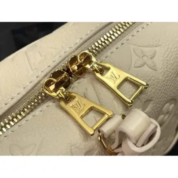 LV M45394 Louis Vuitton Petite Malle Souple Taška M45393 Kůže Krémová
