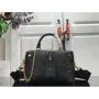LV M45393 Louis Vuitton Petite Malle Souple Taška M45394 Kůže Černá