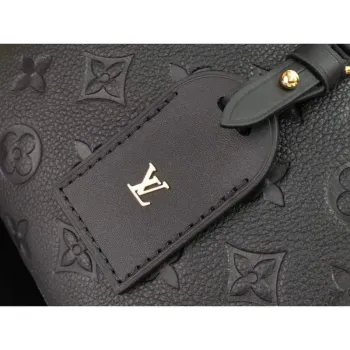 LV M45393 Louis Vuitton Petite Malle Souple Taška M45394 Kůže Černá