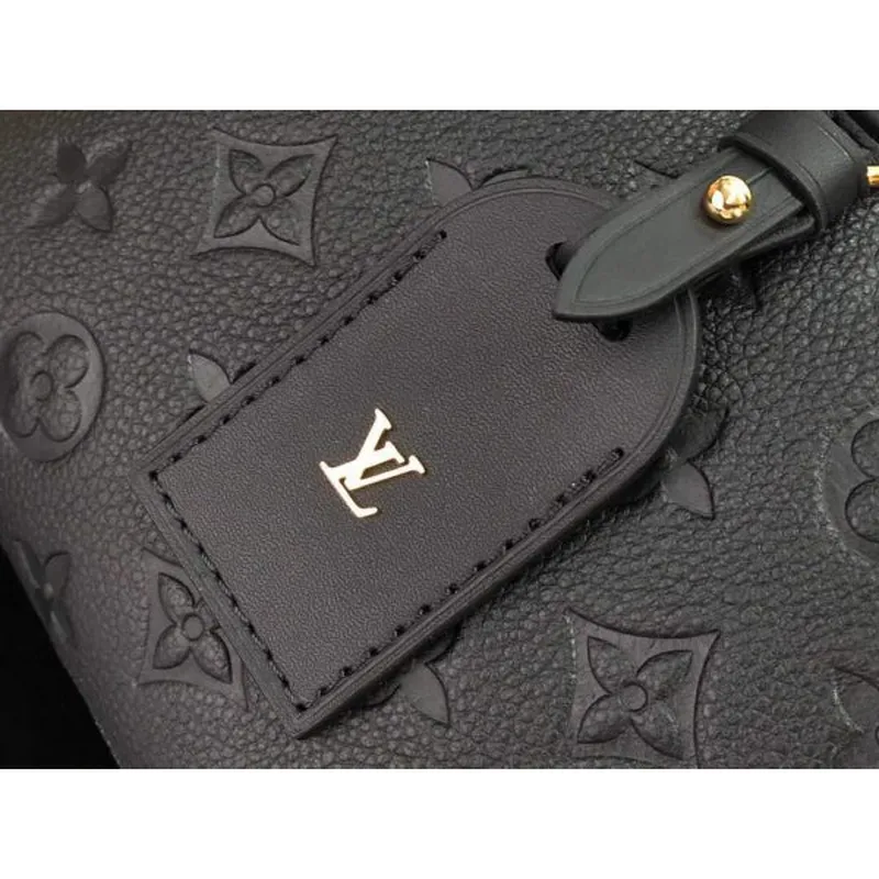 LV M45393 Louis Vuitton Petite Malle Souple Taška M45394 Kůže Černá