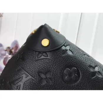 LV M45393 Louis Vuitton Petite Malle Souple Taška M45394 Kůže Černá