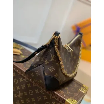 LV M45381 Louis Vuitton Odeon PM Kabelka přes rameno Monogram Černá