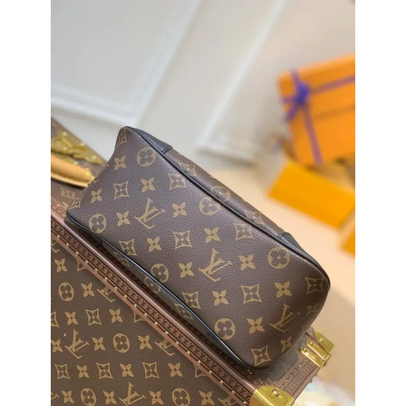 LV M45381 Louis Vuitton Odeon PM Kabelka přes rameno Monogram Černá