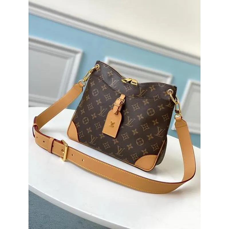 LV M45354 Louis Vuitton M45353 Odeon PM Taška Přírodní