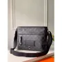 LV M45216 Louis Vuitton Besace Zippee Střední Messenger Taška Černá