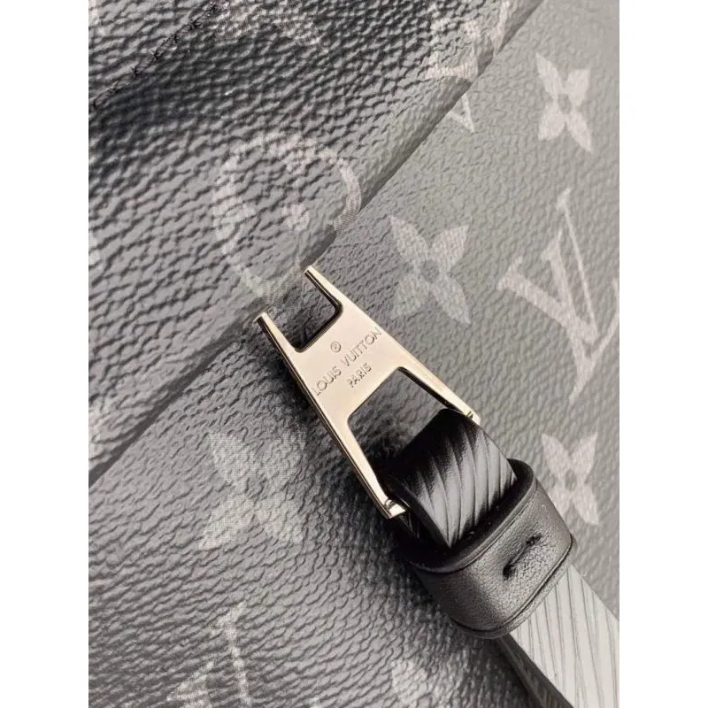 LV M45216 Louis Vuitton Besace Zippee Střední Messenger Taška Černá