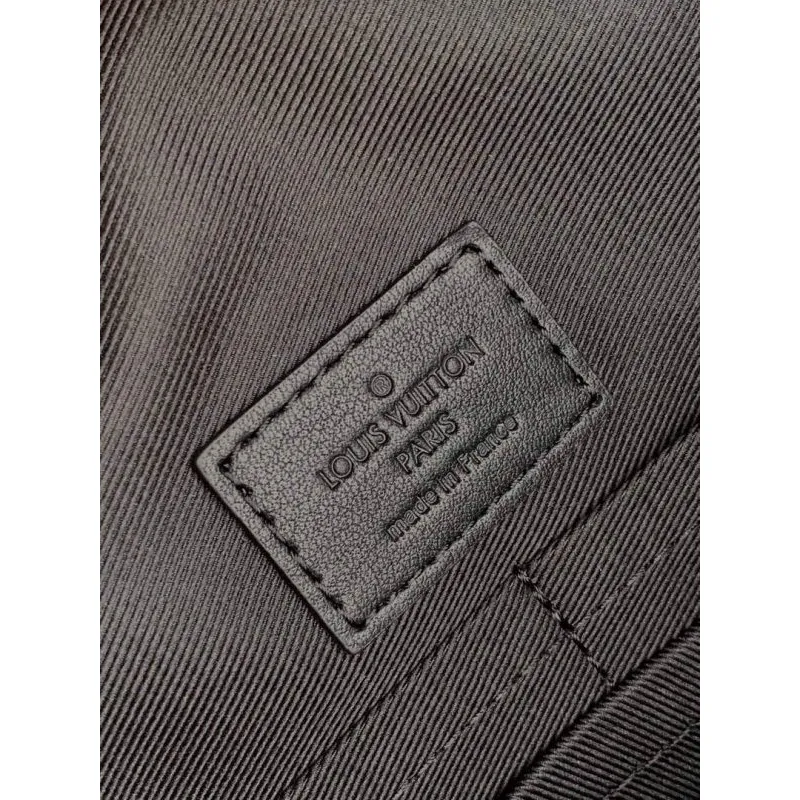 LV M45216 Louis Vuitton Besace Zippee Střední Messenger Taška Černá