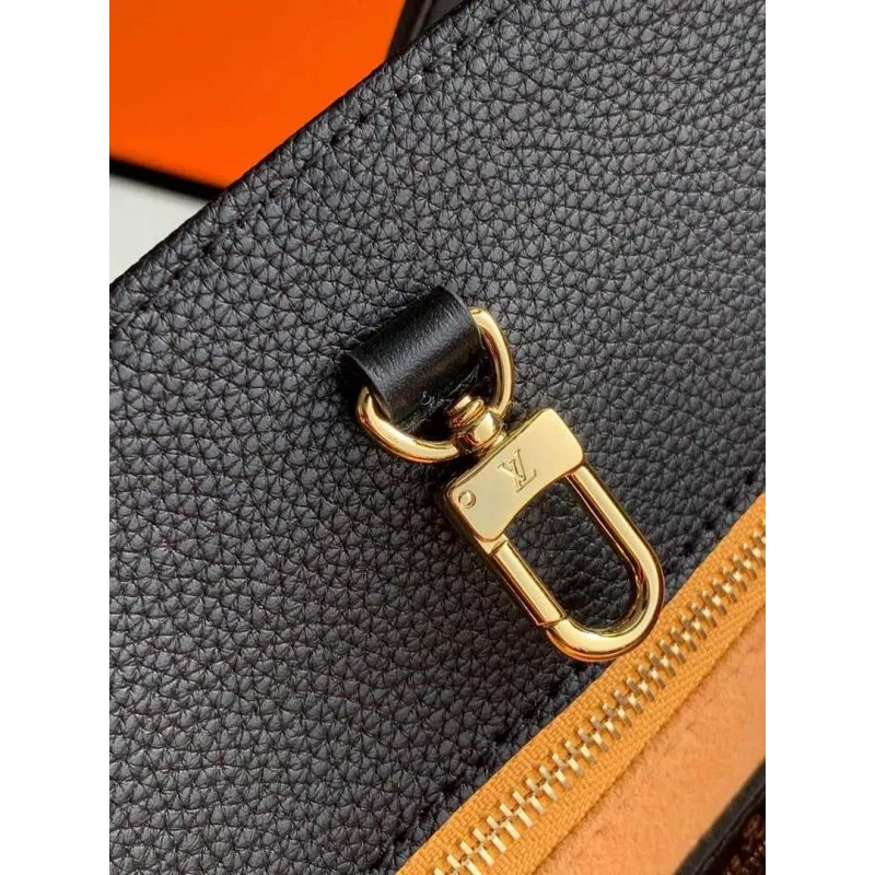 LV M44925 Louis Vuitton Onthego GM M45595 Taška Monogram Empreinte Kůže Černá