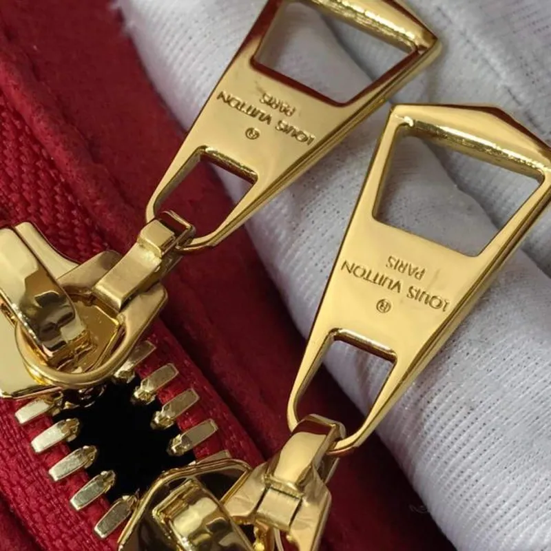 LV M44898 Louis Vuitton Soufflot MM Taška M44817 Monogram Plátno Červená