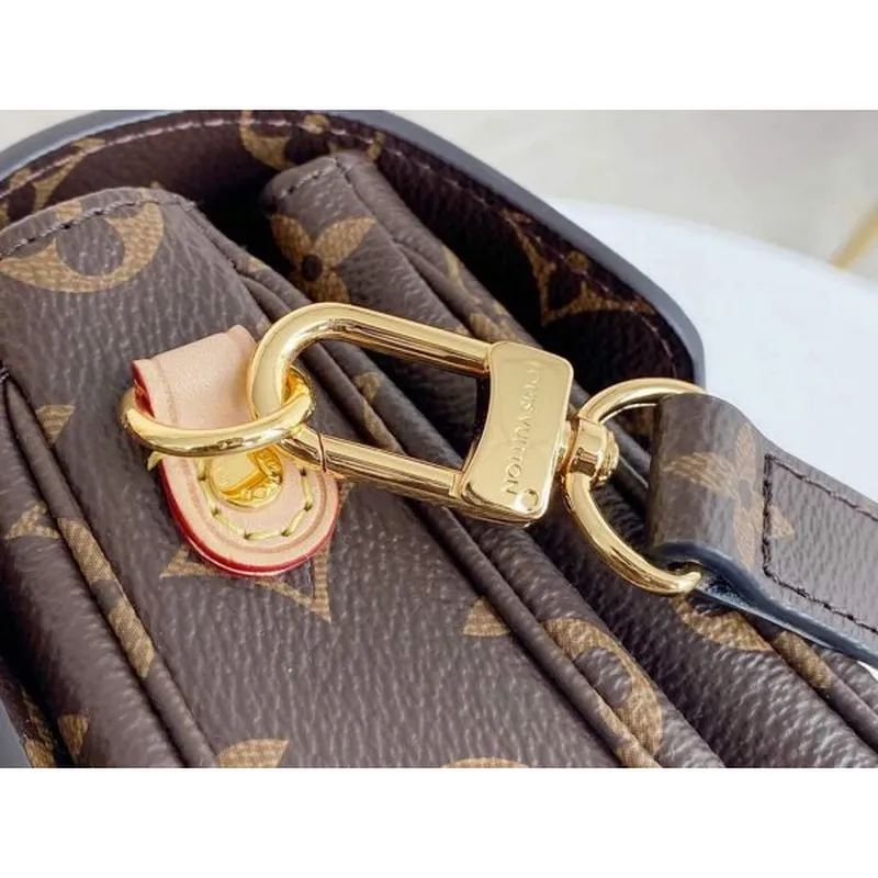 LV M44875 Louis Vuitton M44876 Pochette Metis Monogram Canvas