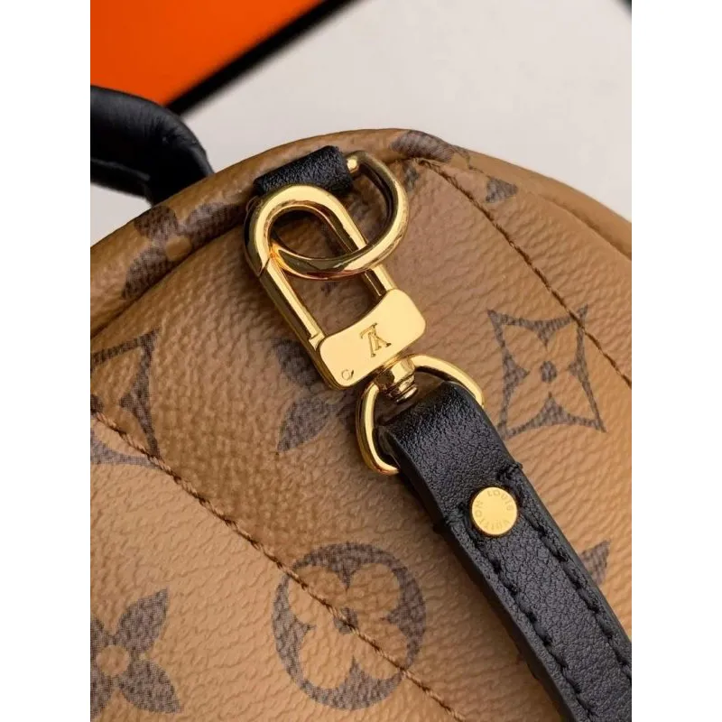LV M44872 Louis Vuitton Palm Springs MINI Monogram Reverzní Plátno Taška