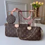 LV M44840 Louis Vuitton Multi Pochette M44813 Taška Růžová