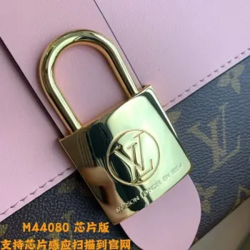 LV M44080 Louis Vuitton Locky BB Monogram Růžová M44654 Taška