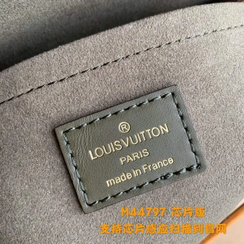 LV M44080 Louis Vuitton Locky BB Monogram Zelená M44654 Taška