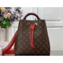 LV M44021 Louis Vuitton M44022 NéONOé Kabelka přes rameno Červená