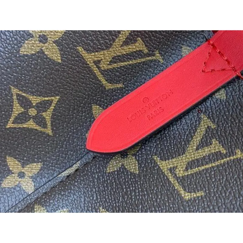 LV M44021 Louis Vuitton M44022 NéONOé Kabelka přes rameno Červená