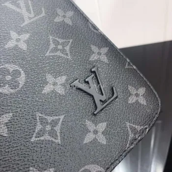 LV M44001 Louis Vuitton District MM Monogram Eclipse Canvas M44000 Taška