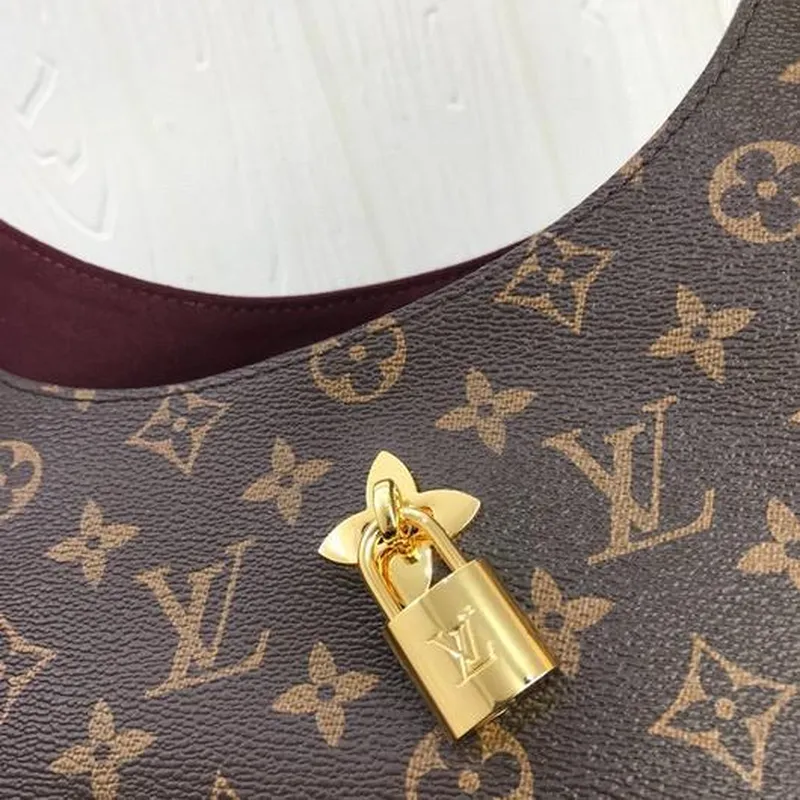 LV M43769 Louis Vuitton M43630 Lockme Hobo Monogram M43546 Taška Béžová
