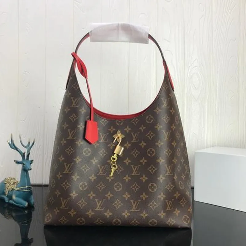 LV M43630 Louis Vuitton M43769 Květnový Hobo Monogram M43546 Taška Červená