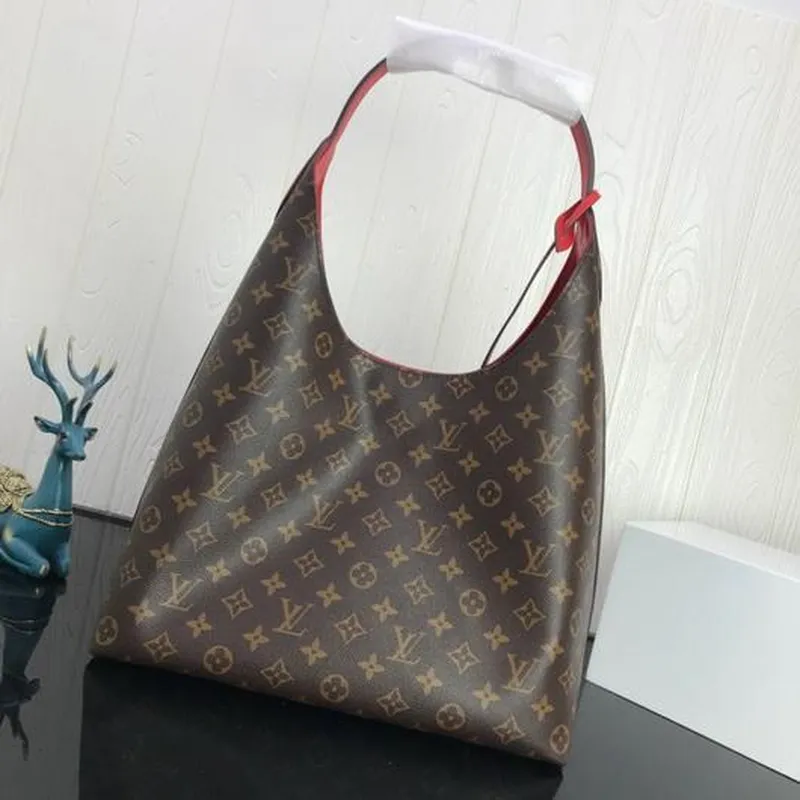 LV M43630 Louis Vuitton M43769 Květnový Hobo Monogram M43546 Taška Červená