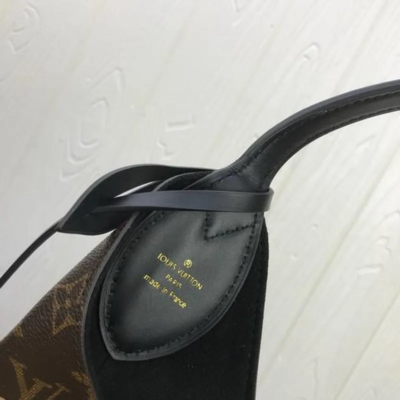 LV M43546 Louis Vuitton M43630 Lockme Hobo Monogram Taška M43769 Černá
