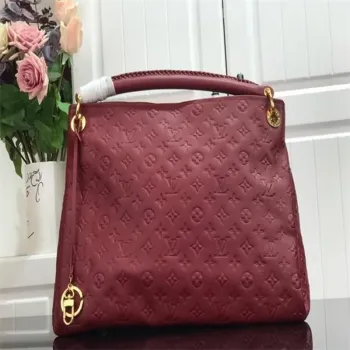 LV M43237 Louis Vuitton Artsy MM M43876 Taška Monogram Červená