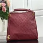 LV M43237 Louis Vuitton Artsy MM M43876 Taška Monogram Červená