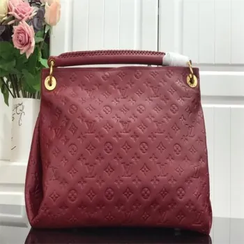 LV M43237 Louis Vuitton Artsy MM M43876 Taška Monogram Červená