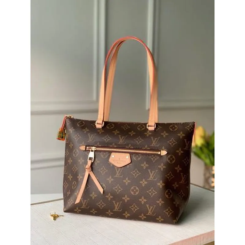 LV M42268 Louis Vuitton Lena PM Ramenní taška Monogram
