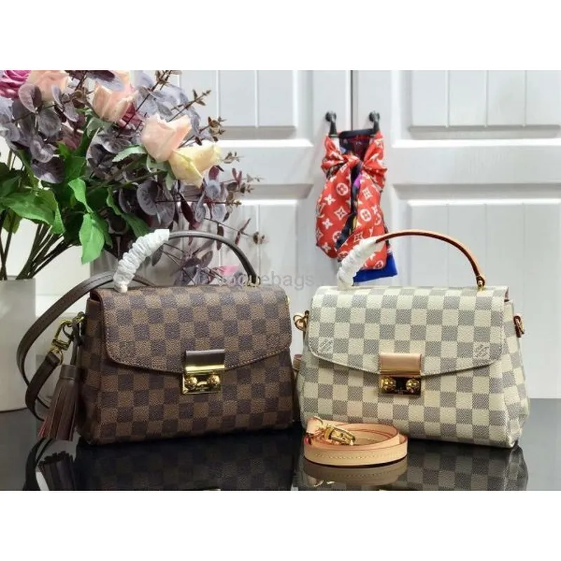 LV M41581 Louis Vuitton Croisette Damier Azur N53000 Taška