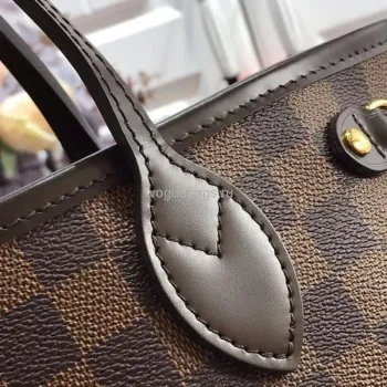LV M41359 Louis Vuitton Neverfull PM Damier Ebene M41245 Taška Červená
