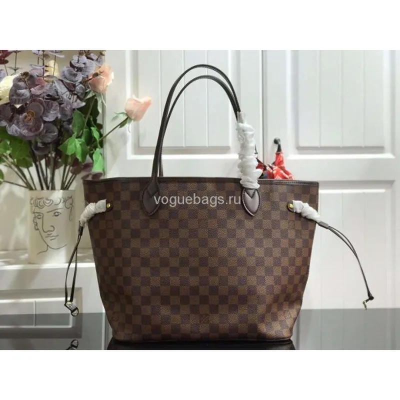 LV M41358 Louis Vuitton Neverfull MM Damier Ebene N41603 Taška