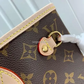 LV M41245 Louis Vuitton Neverfull PM Monogram N41362 Taška Béžová