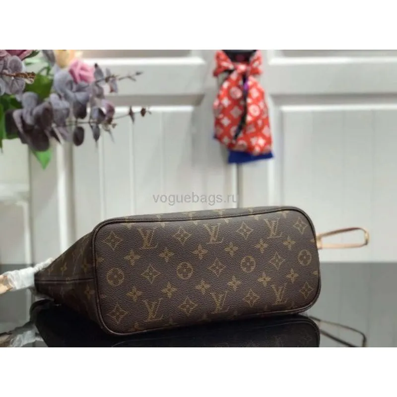 LV M41245 Louis Vuitton N41362 Neverfull PM Monogram Taška Červená