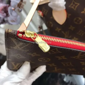 LV M41245 Louis Vuitton N41362 Neverfull PM Monogram Taška Červená