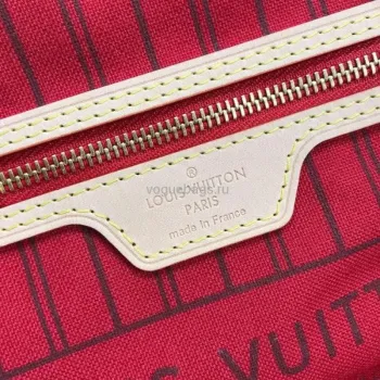 LV M41245 Louis Vuitton N41362 Neverfull PM Monogram Taška Červená