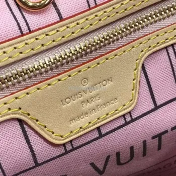 LV M41245 Louis Vuitton N41362  Neverfull PM Monogram Taška Růžová