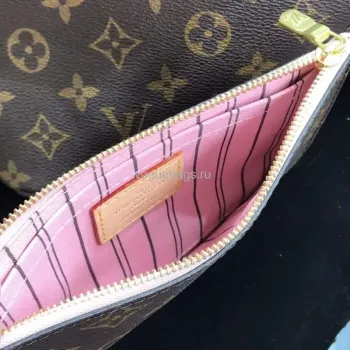 LV M41245 Louis Vuitton N41362  Neverfull PM Monogram Taška Růžová