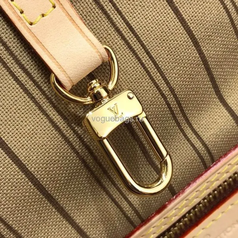 LV M40995 Louis Vuitton Neverfull MM Monogram M41178 Taška Béžová