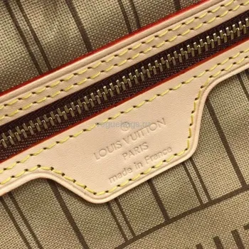 LV M40995 Louis Vuitton Neverfull MM Monogram M41178 Taška Béžová