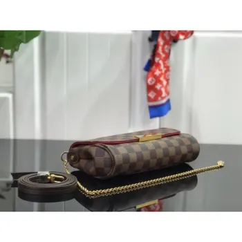 LV M40718 Louis Vuitton Favorite Mm M40717 Kabelka Damier Ebene Canvas