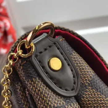 LV M40718 Louis Vuitton Favorite Mm M40717 Kabelka Damier Ebene Canvas