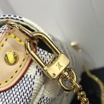 LV M40718 Louis Vuitton Favorite Mm M40717 Kabelka Damier Azur Plátno