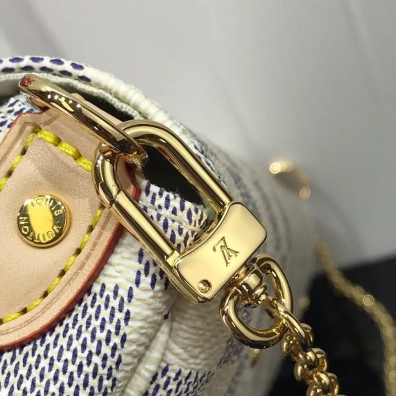 LV M40718 Louis Vuitton Favorite Mm M40717 Kabelka Damier Azur Plátno