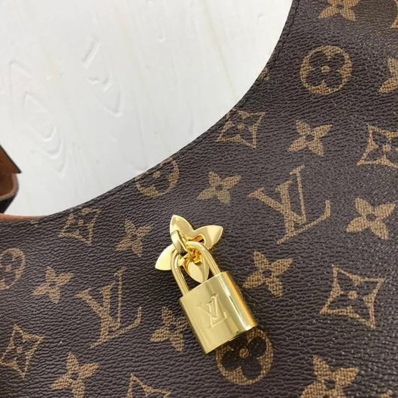 LV M43769 Louis Vuitton M43630 Kytková Hobo Monogram M43546 Taška Hnědá