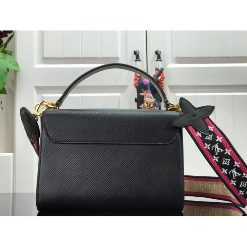 Louis Vuitton M56780 LV Crafty Twist MM Kabelka přes rameno M50280 Epi Černá