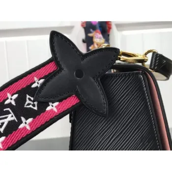 Louis Vuitton M56780 LV Crafty Twist MM Kabelka přes rameno M50280 Epi Černá