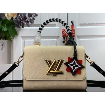 Louis Vuitton M56779 LV Crafty Twist MM Taška M56780 Epi Krémová