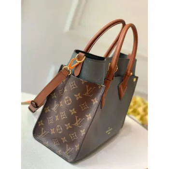 Louis Vuitton M55302 LV M53823 na mé straně MM M53825 Vysoce kvalitní kožená taška šedá