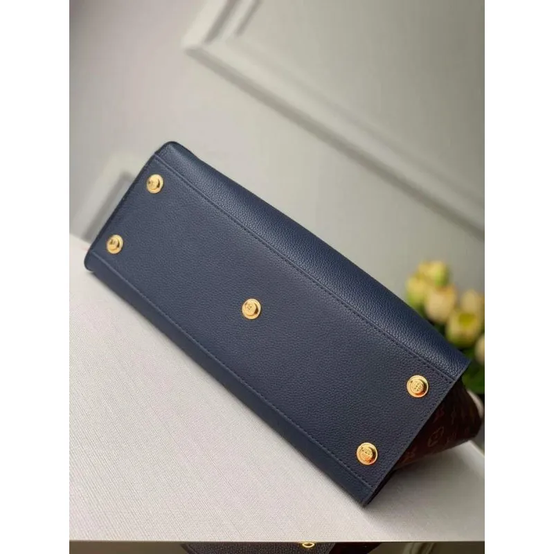 Louis Vuitton M53825 LV M53823 na mé straně MM Vysoce kvalitní kůže M55302 Taška černá